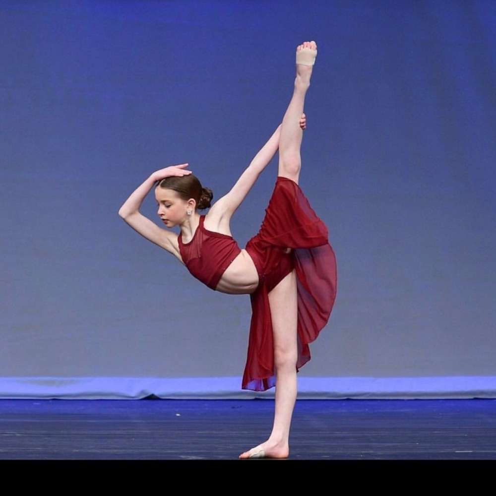 Burgundy lyrical/contemporary #70
